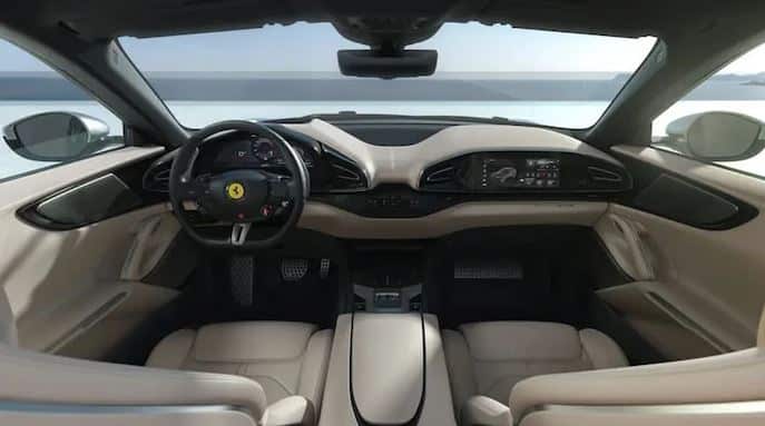 Ferrari Purosangue SUV kabine