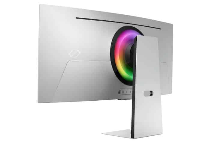 Samsung Odyssey OLED G8 gamer-skærm bagside