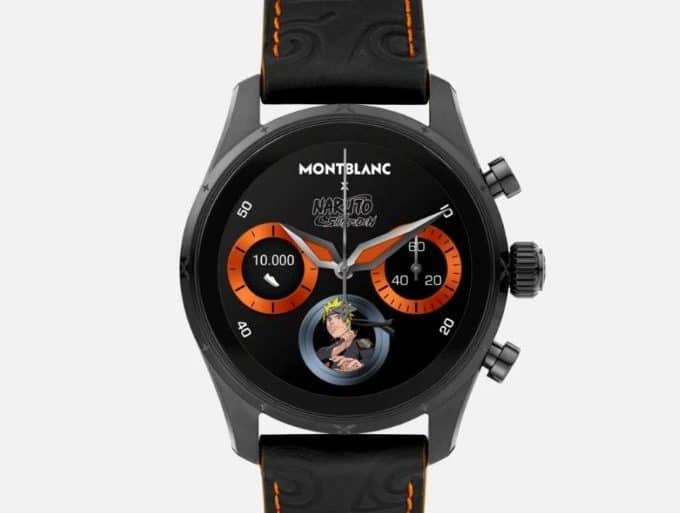 Montblanc Summit 3 Smartwatch x Naruto smartwatch