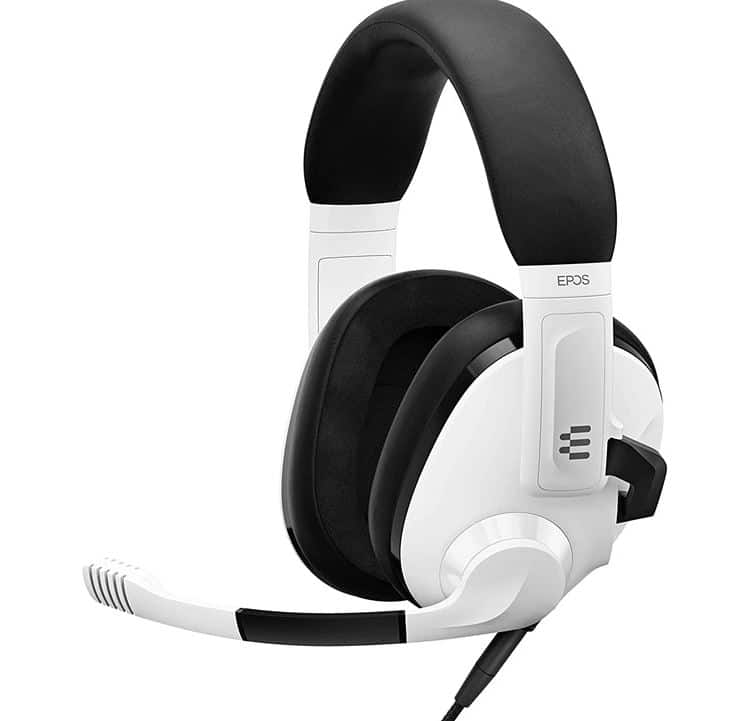 EPOS H3 Closed Acoustic Gaming Headset - Ghost White
