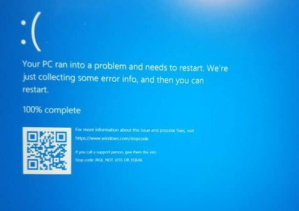 Microsoft trækker Windows 11-opdatering tilbage. Forårsager blue screen of death