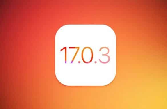 iOS 17.0.3